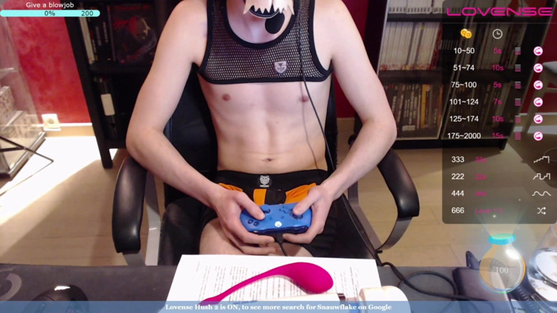Snauwflake: Snauwflake is having fun on chaturbate - Part 7