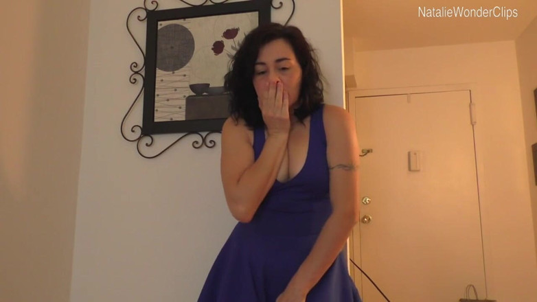 Natalie Wonder: Shhhh stiefvater ist genau da und stiefmutter will nicht erwischt...