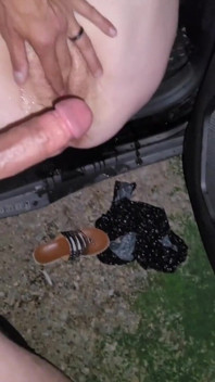 Wife Outdoor Squirt, Fuck and Gloryhole