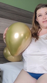 Balon oyunu pop ve sesler