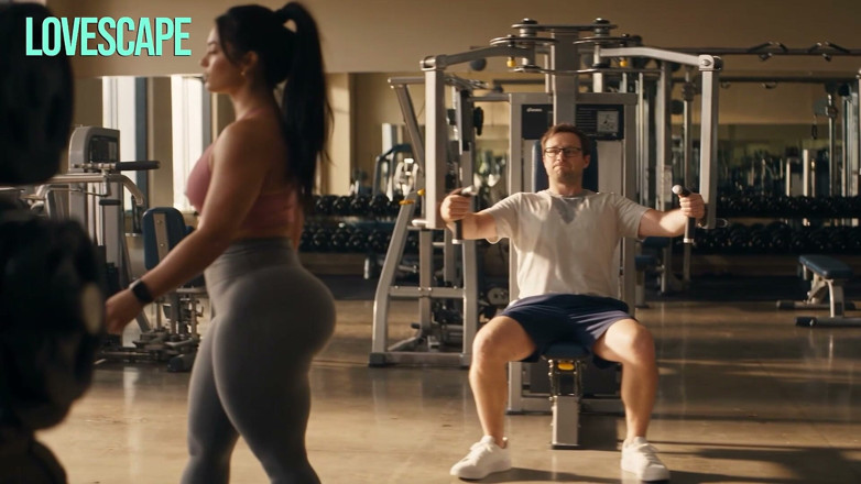 Lovescape: Shy Gym Guy Finally Fucks His Fitness Crush (ai)