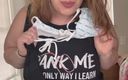 Kinky Katie: Trying on Some Branded Merch!