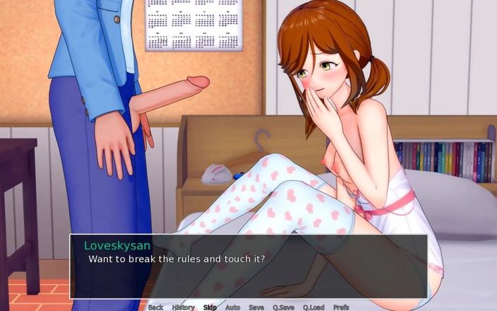 LoveSkySan69Real: Guru HS (v0.7.0) bagian 14 gameplay oleh loveskysan69
