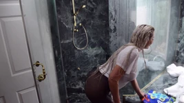 Nina Elle Wetlook Rajstopy Prysznic