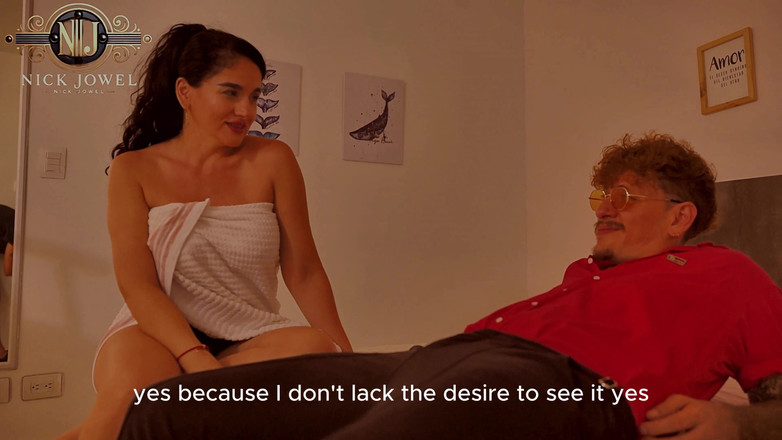 NickJowel: La Belle-mère Nymphomane Stella Osorio Baise Son Beau-fils Nick Jouel!