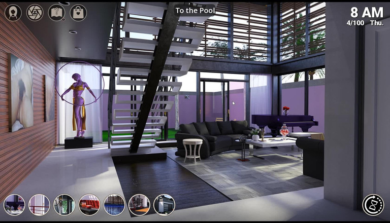 EroticKrisso: The red room - geile muschi tropft