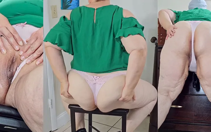 Big juicy ass booty clapper & jamdown: Flaunting my big ass and riding a big dildo just...