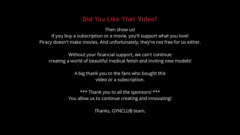 Medical fetish studio gynclub: Bölüm 83