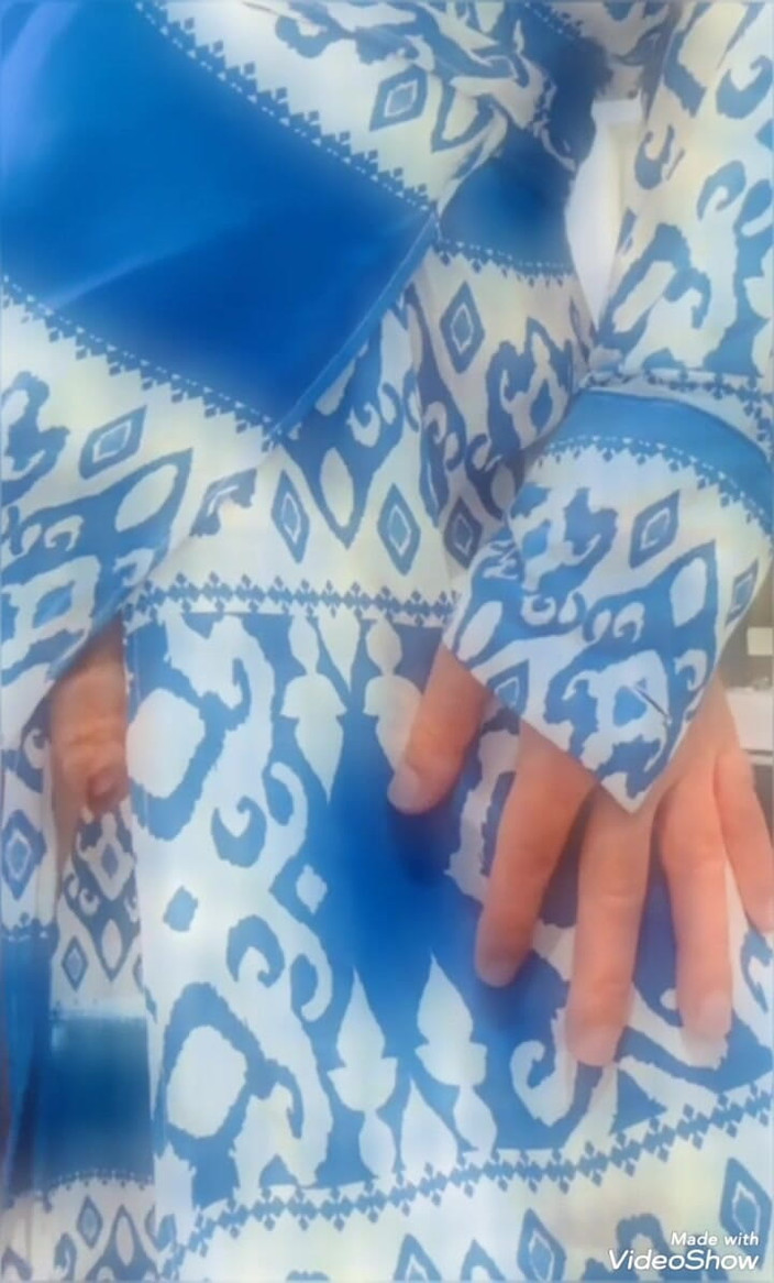 Lana Cross: Blue and White