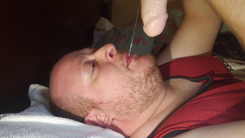 Charlieboy69: Consolador de garganta profunda de 8 pulgadas