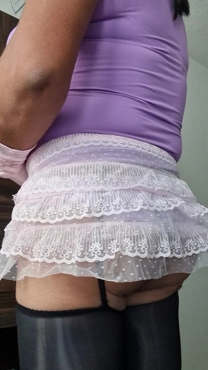 My panties: Мої найновіші атласні, мереживні та прозорі трусики