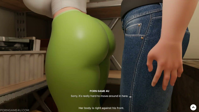 PORN GAME 4U: Ontmoeting in opslagruimte: Siera's strakke legging dijbeurt - Mansion Days - deel 4 -...