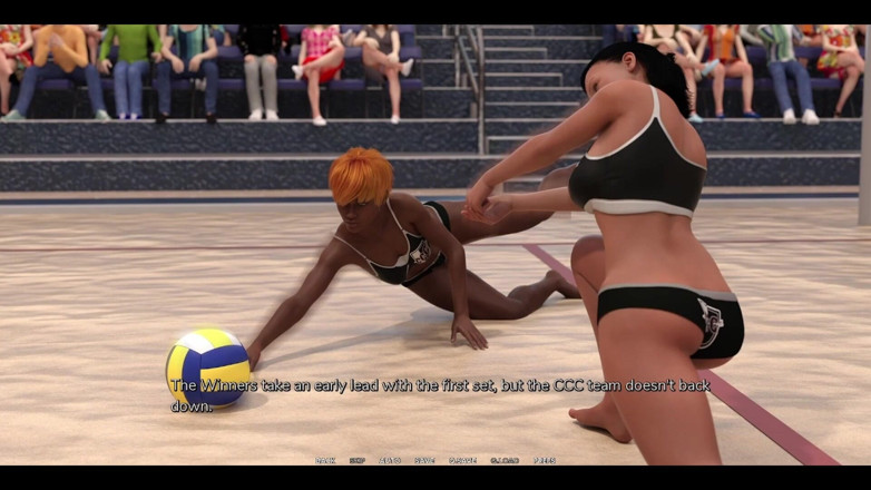 AVN Teller: Taboo University - Let the Beach Volleyball Game Begin