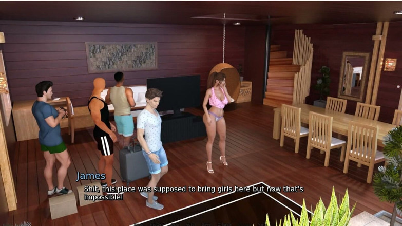 XXX Games Bunk: Laura Lustful Secret - Gameplay - Roleplay - Stepmom Teases Stepson's Friend While...