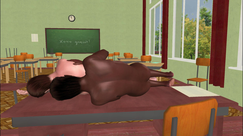 LustMen: Animação 3D gay cena - posição de colher próxima e íntima