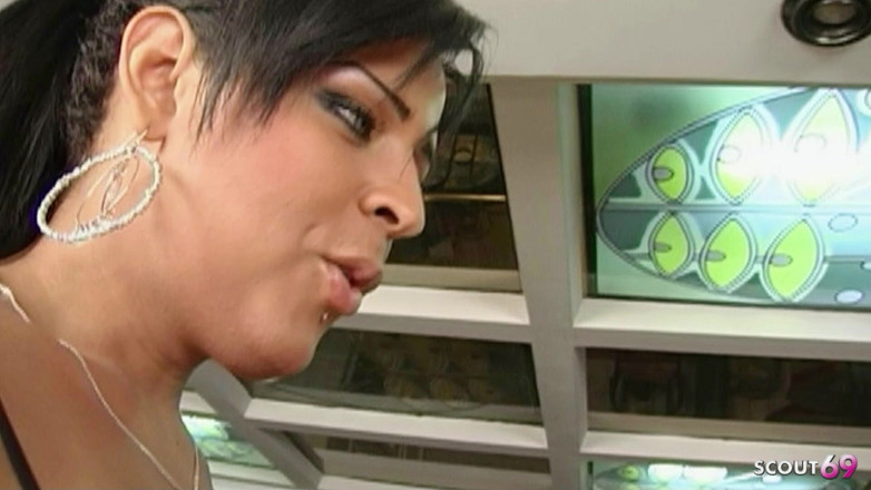 Shemale TS Collection: Horny Tranny Kendra Gets Hard Anal Fucked by Strangers in...