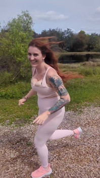 Feeling Playful and Enjoying a Run
