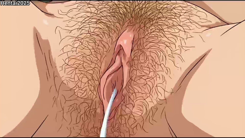 Hentai cartoon: Close up Hairy Pussy Creampie Compilation Cartoon Hentai Animation