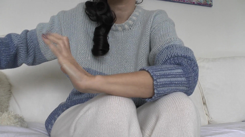 Lady Victoria Valente: Lady Victoria Valente - uñas sexy, masturbación bajo mi supervisión, instrucciones...