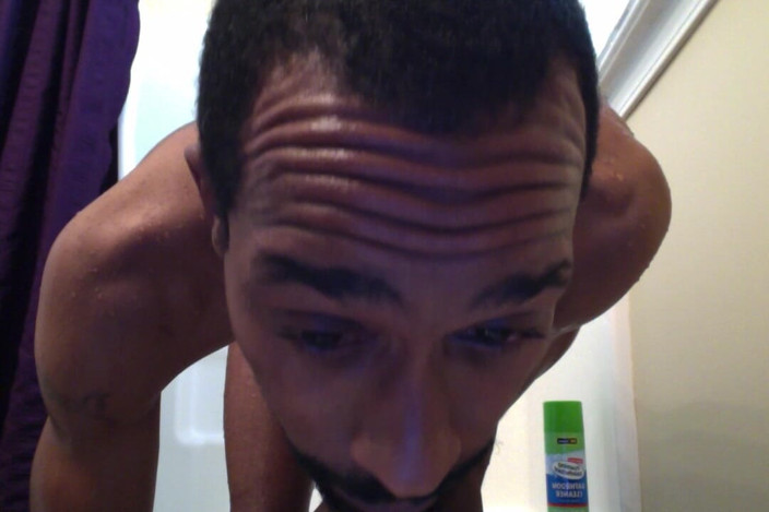 Slimthugganc: Shower Stroking