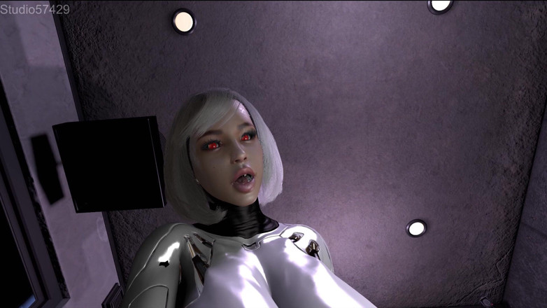 Supreme femdom: Giro selvaggio con la dominazione femminile robot gynoid Fembot, punto...