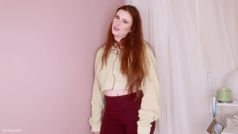 Darling Josefin: Leggings Made You Cum Three Times!