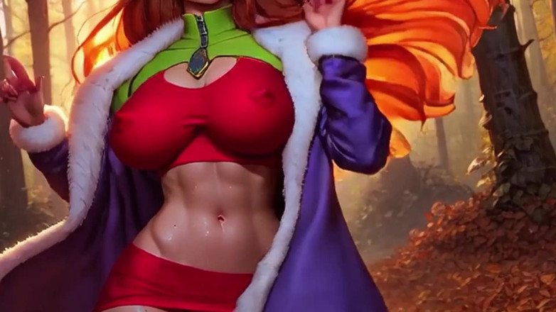 Maybellen: Seksowna ruda przyrodnia siostra drażni cię! Wielkie i twarde sutki