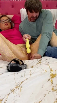 Slut Housewife Gets Caught Looking at Porno Mag and Punished