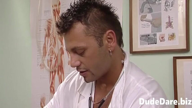 DudeDare: Prostate exam takes a gay turn quick