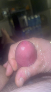 Jacking off My Six Inch Cock