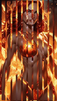 Inferno radiant solaire à poil, diaporama