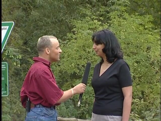 Lucky Cooch: Milf getting interviewed