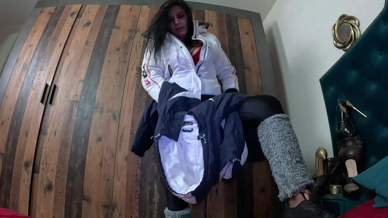 MilfyCalla: Подвійний фетиш даунджекту - сексуальний танець, м'який дотик і мастурбація 325