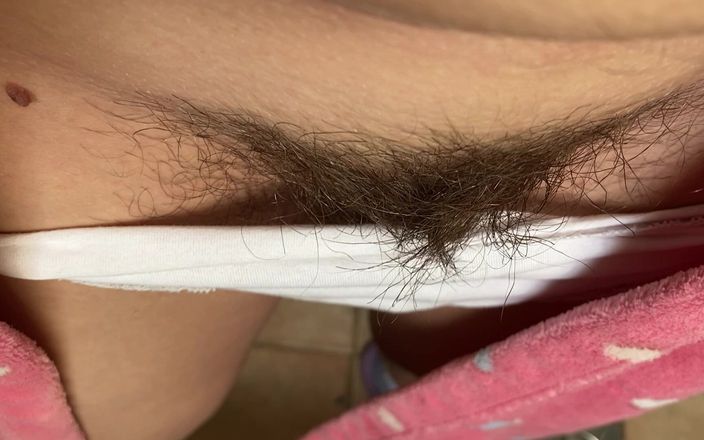 Cute Blonde 666: Very dirty white pantie from my hairy pussy