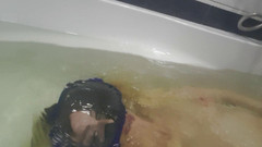 LarisaCum: Ponor a dýchání v šnorchlské masce