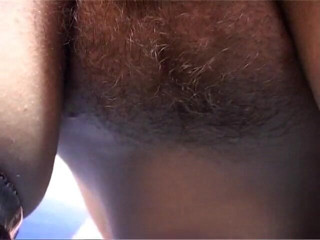 XTime Solo: Fingering her hairy cunt...or she will do it by herslef