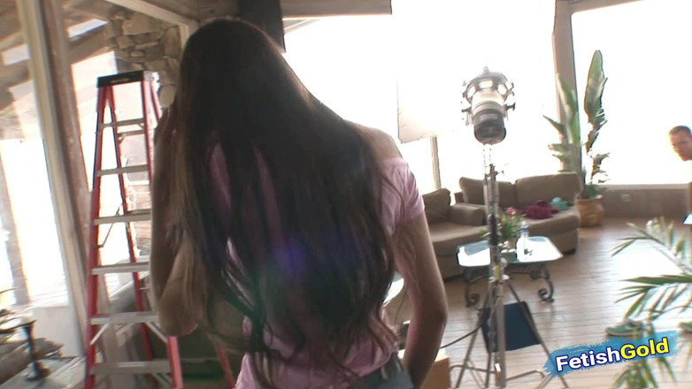 Teens Like it Hard: Skinny brunette gets her tight pussy screwed in her first...