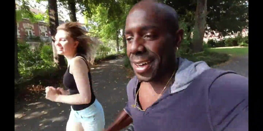 Joss for Cuckold wish: Jogger Teen Begged for a Fuck in My Van