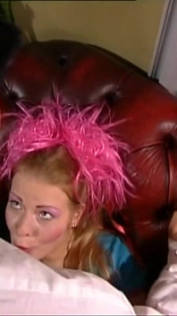 Bizarre Teen with Nice Tits Fucked and Cumshot in Mouth by a Hard Amateur Cock