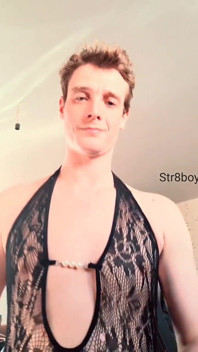 Straight Bottom Boy with Femboy Kink Shows Face and Body for First Time