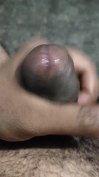 Hot Indian Boy Jerk a 6 Inch Big Black Cock