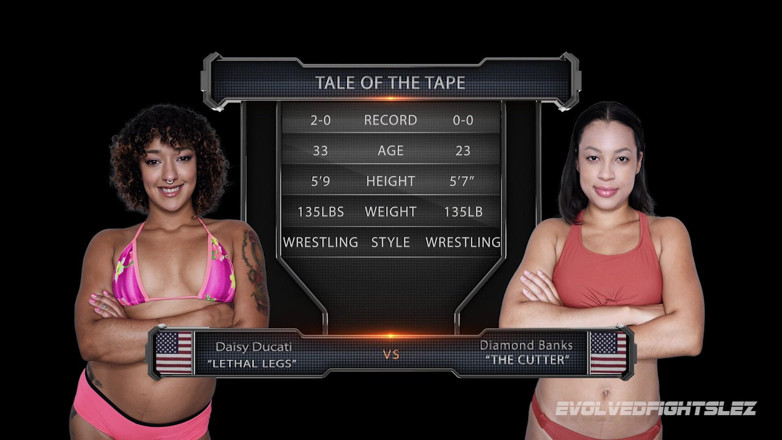 Evolved Fights Lez: Daisy Ducati Vs Diamond Banks