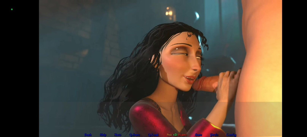 The anime king: Långt lockigt hår anal