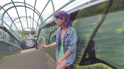 VR smokers HD-2D Videos Only: Annabel Lee - fumando