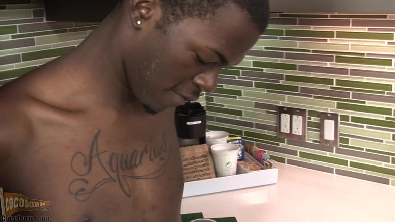 CocoDorm: Mike Mathews e Reeko Dunn - Reprodução na cozinha