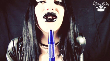 Goddess Misha Goldy: Gotik darkside sigara içiyor 31 talimatı ve azdırma