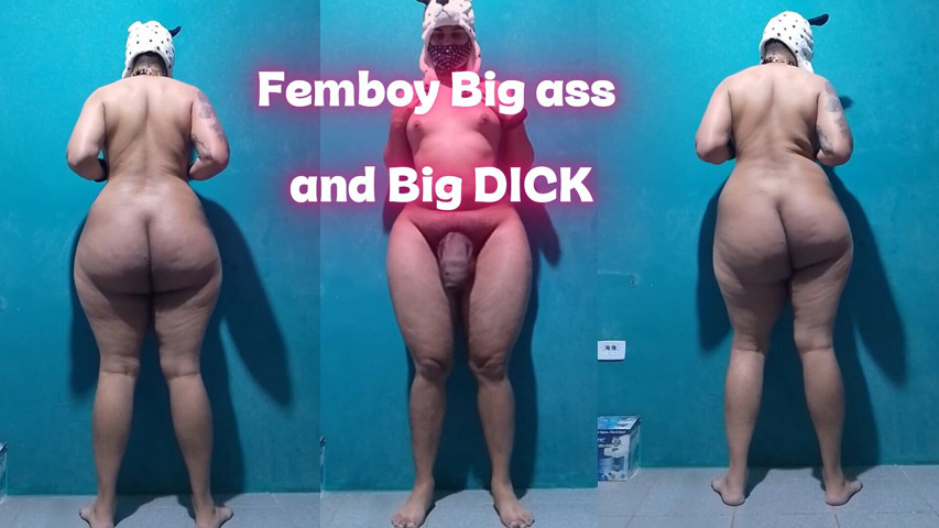 Femboy Big Ass and Big Dick (Sissy sapeca studio)