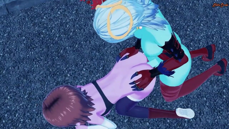 Hentai Smash: Supreme Kai Chronoa nimmt futa Towas schwanz tief in den...