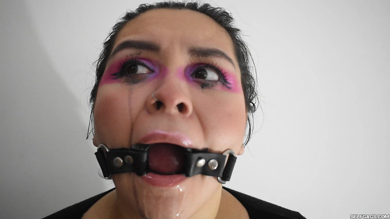 Selfgags Latina Bondage: Slut Training in Progress