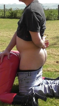 Fucking outdoor in PVC